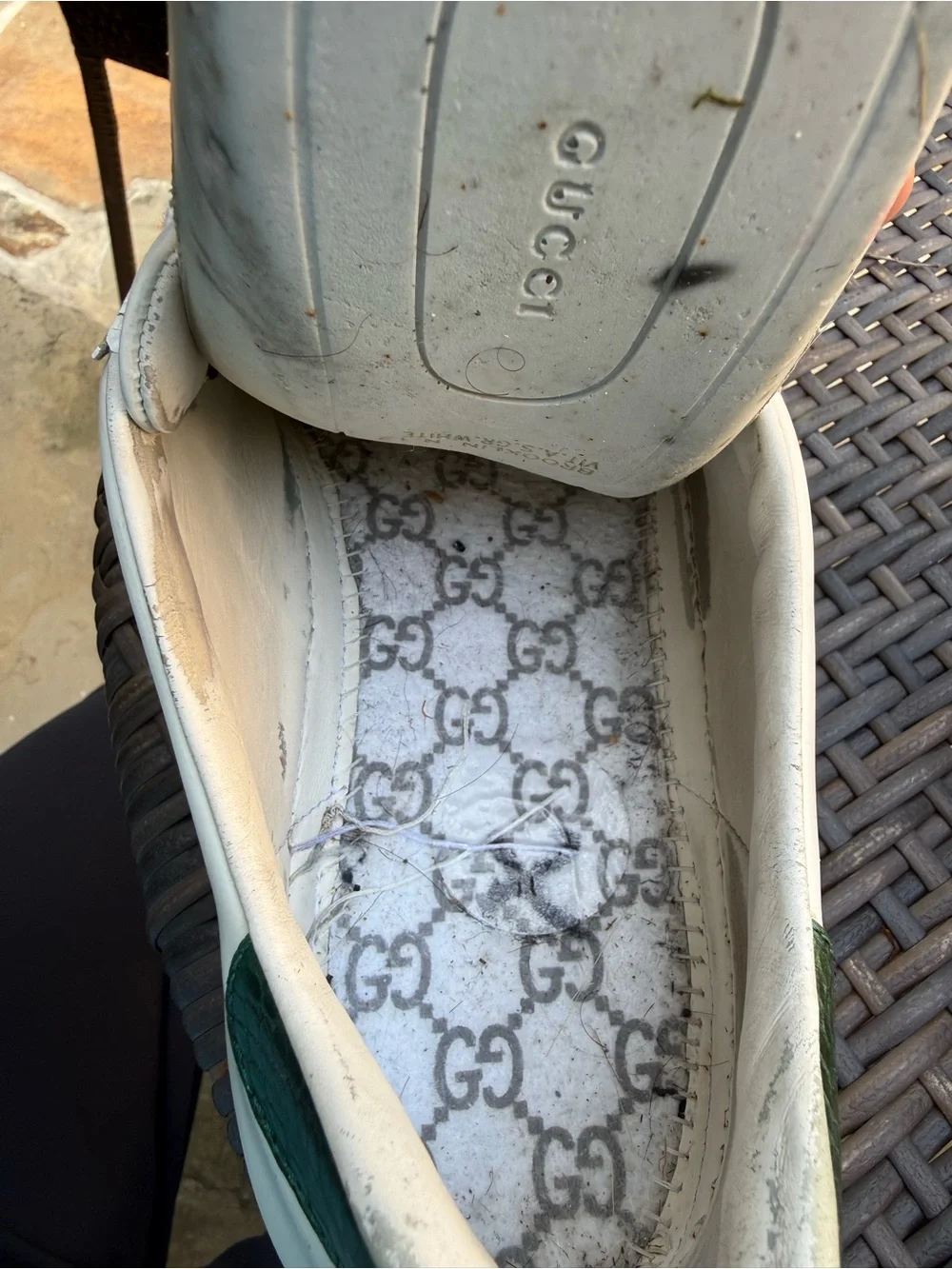 Authentic Gucci Ace/ Authentication Report Gucci Ace Bee Sneakers – US 13